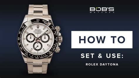 rolex daytona guide|rolex daytona setting instructions.